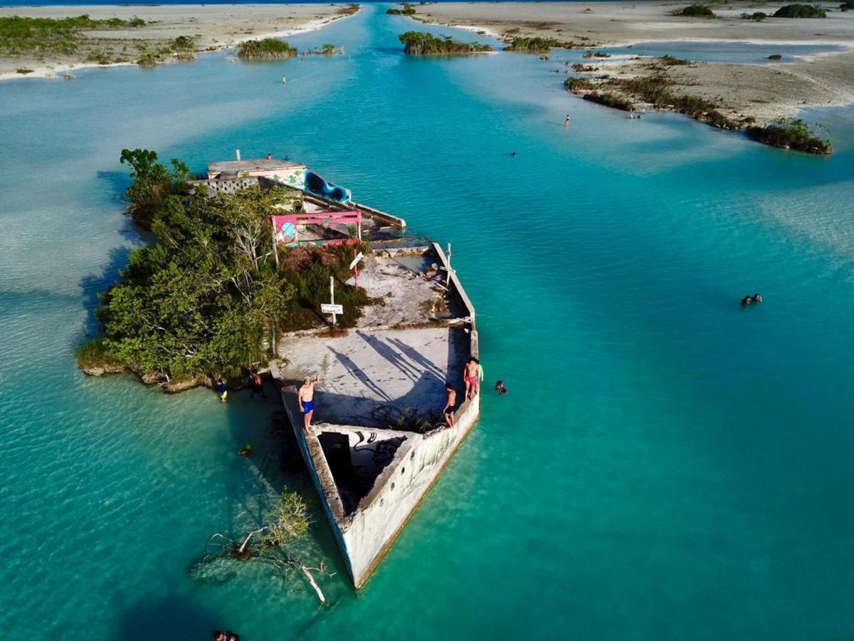 Casa Villa Real- Lagoon Acces And Stunning Views! باكالار المظهر الخارجي الصورة