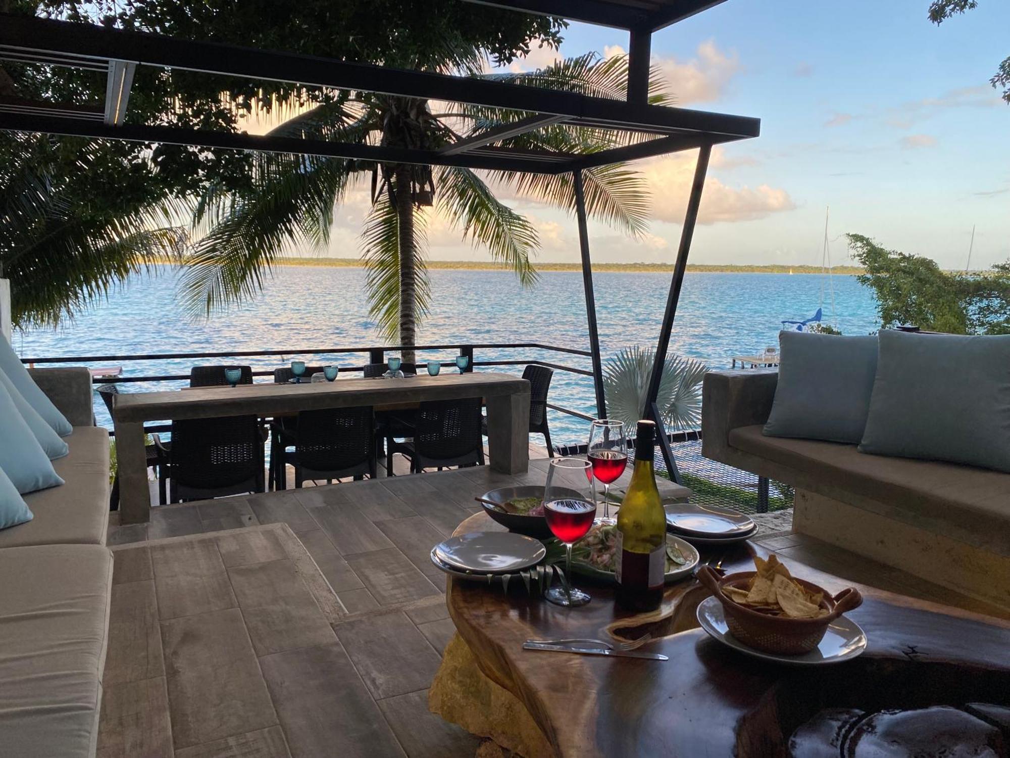 Casa Villa Real- Lagoon Acces And Stunning Views! باكالار المظهر الخارجي الصورة