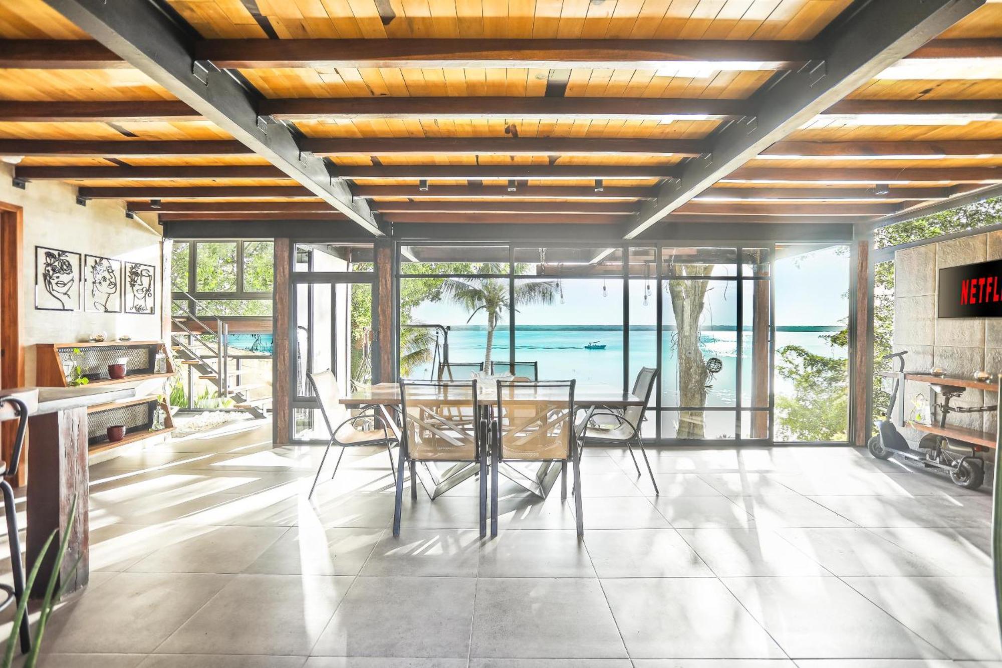 Casa Villa Real- Lagoon Acces And Stunning Views! باكالار المظهر الخارجي الصورة
